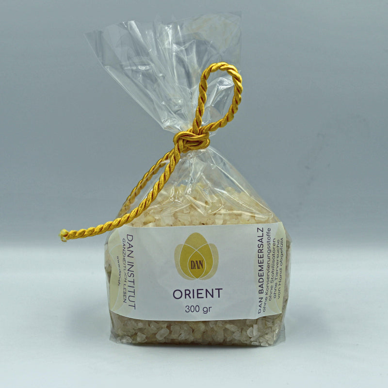 Bademeersalz Orient 300 gr, zur Zeit nicht lieferbar!