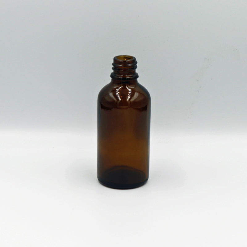 Braunglasflaschen 50 ml, DIN-18, 5 stk NETTO